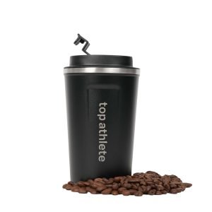 Buy Top Athlete Reusable Stainless Steel Coffee Cup 380ml online at Gym Ready - While Stocks Last - Australia-wide Delivery