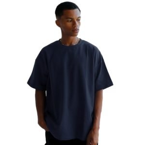 Buy Active Basics Luxe Oversized Tee in Navy now on sale, while stocks last - Available Online at Gym Ready