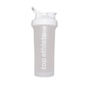 Buy Top Athlete 600ml Shaker Bottle Transparent online at Gym Ready - Versatile, leakproof & BPA free - Fast shipping Australia-wide.