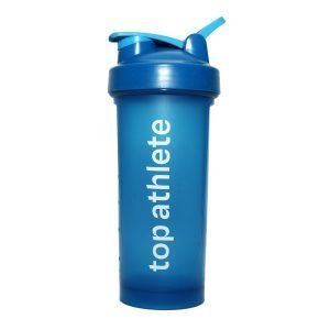 Buy Top Athlete Blue Shaker Bottle 600ml online at Gym Ready - Versatile, leakproof & BPA free - Fast Shipping Australia-wide